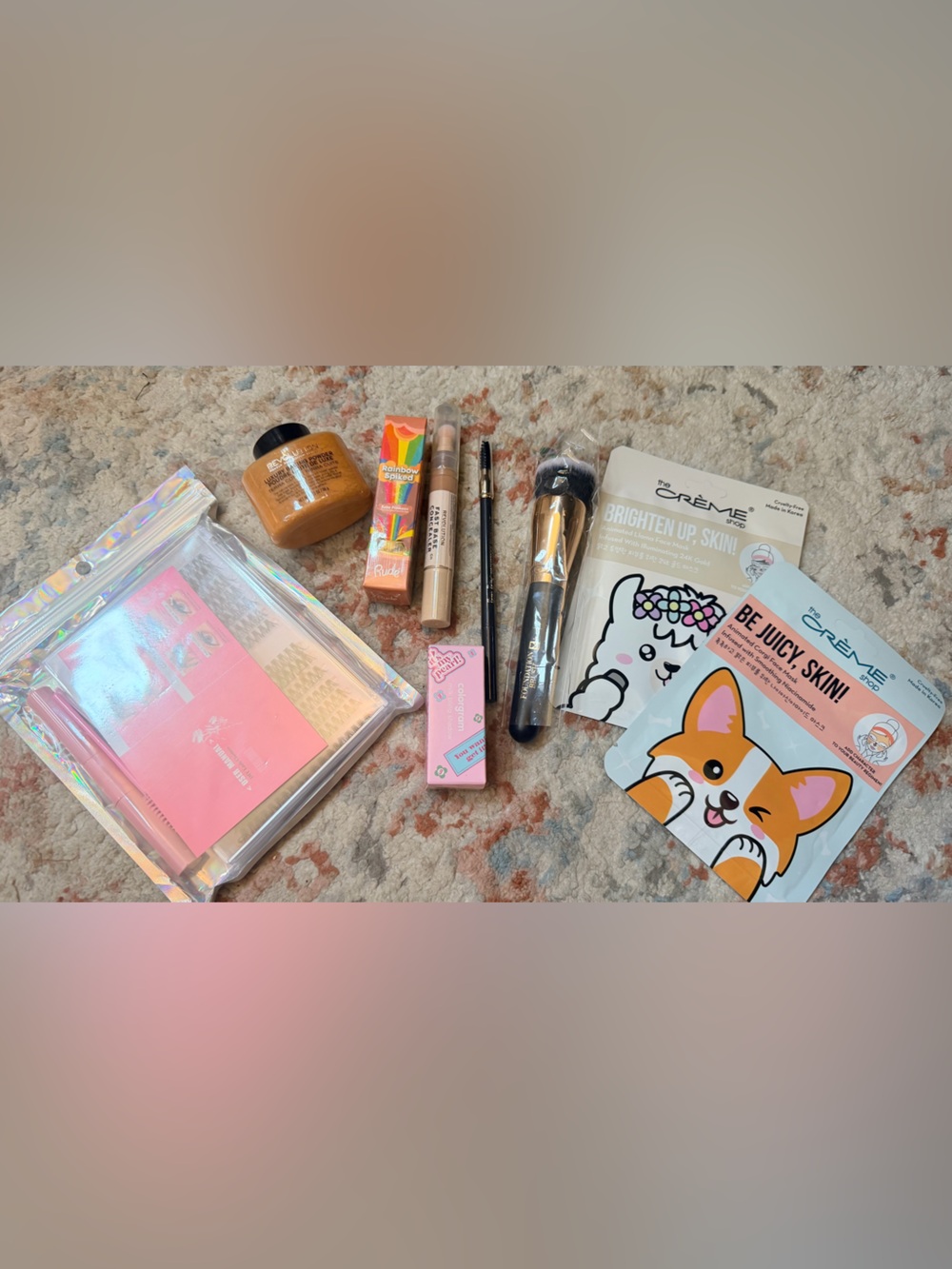 Revolution Pink & Orange Makeup Essentials Kit